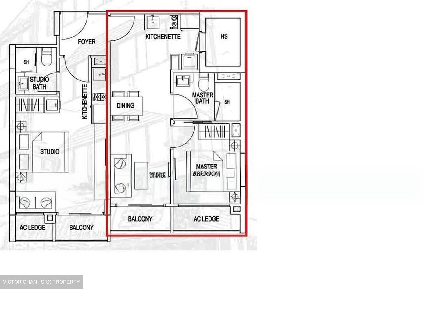 Kensington Square (D19), Apartment #538602261